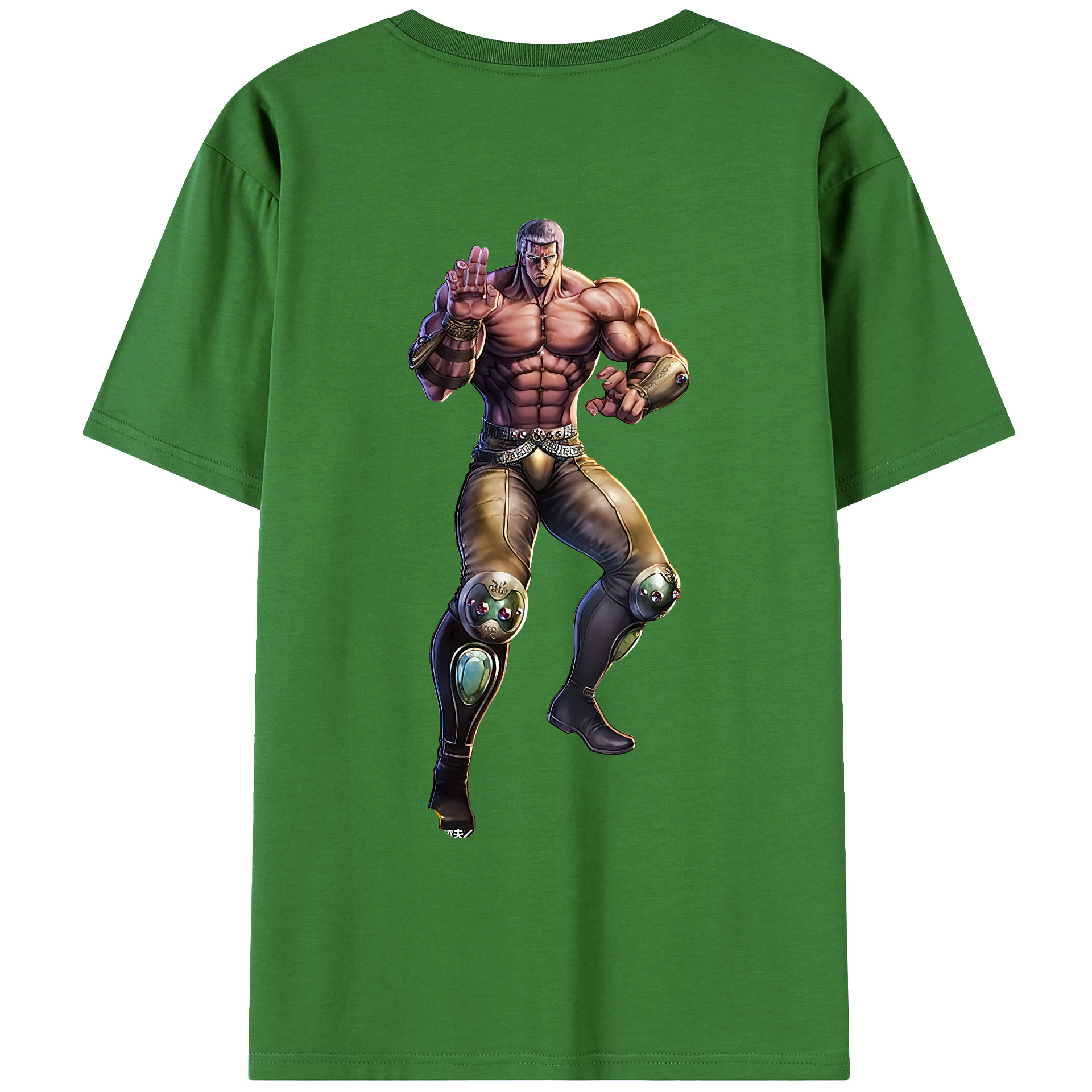 （画像用） 北斗の拳 Fist of the North Star レディース半袖Tシャツ(バックプリント)